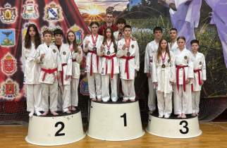 Куряне выиграли 9 медалей первенства ЦФО по всестилевому каратэ