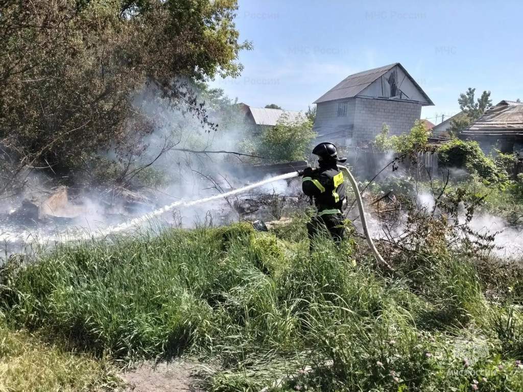 В Курской области за неделю произошло 56 пожаров