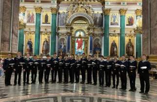 Курские кадеты проходят морскую практику в Петербурге
