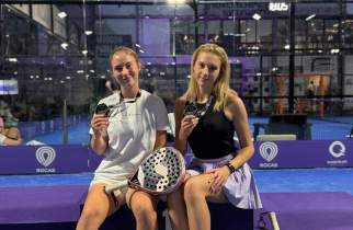 Курянка Дарья Харланова выиграла золото турнира по паделу