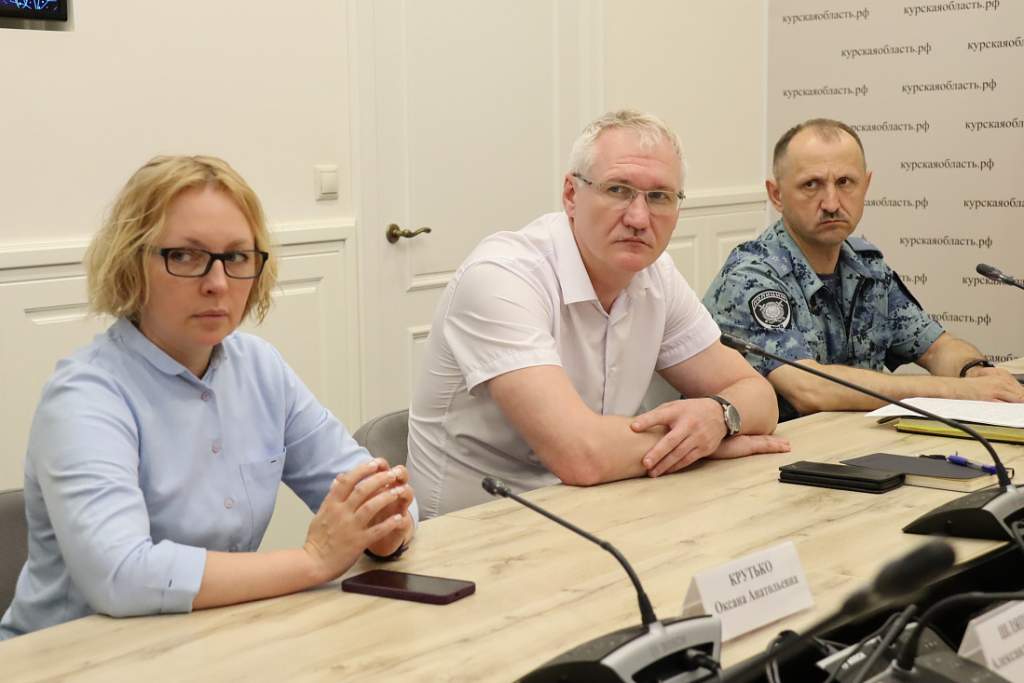 В Курске калужанам показали работу системы «Безопасный город»