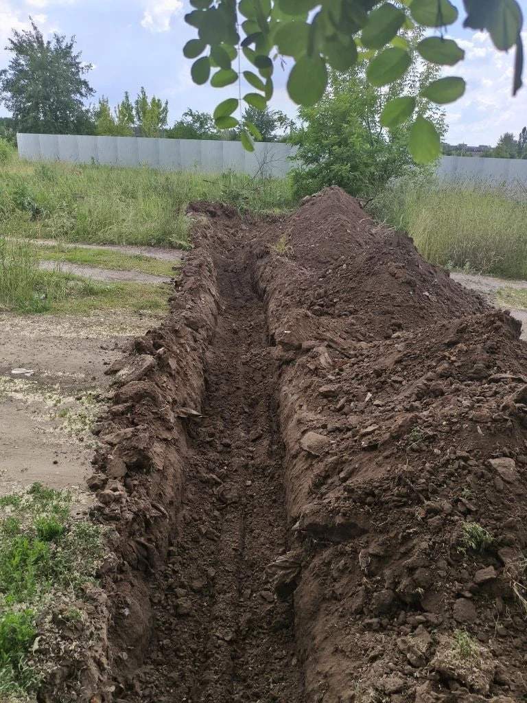 В Курске место ликвидации злостной свалки оградили земляным отвалом