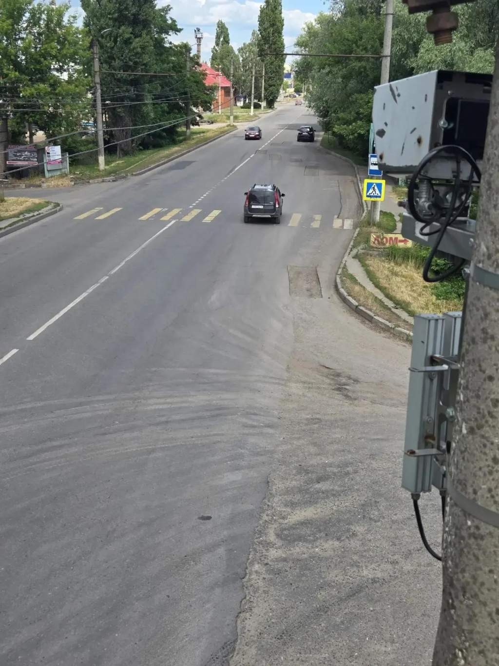 В Курске появилась новая камера на Магистральном проезде