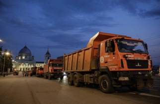 На Красной площади в Курске стартовал дорожный ремонт