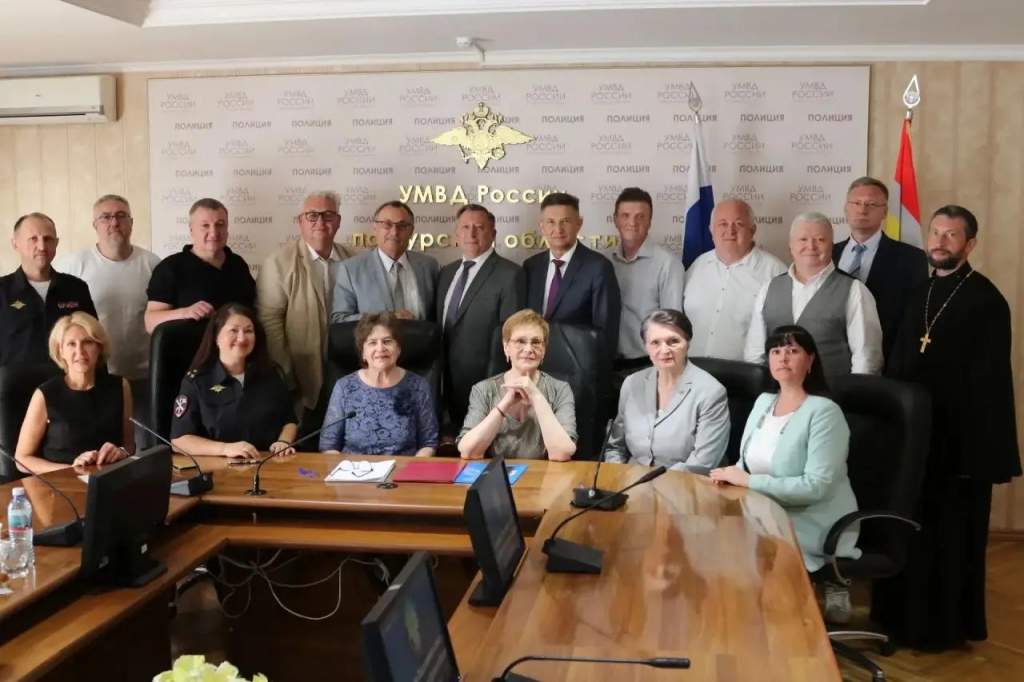 В Курской области избрали новый состав Общественного совета при полиции