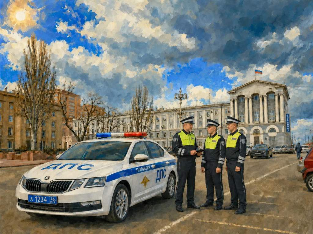 Мэр Курска поздравил сотрудников Госавтоинспекции с профессиональным праздником