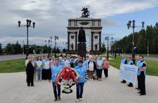 В Курске стартовал 36-й Марш мира в годовщину начала Курской битвы