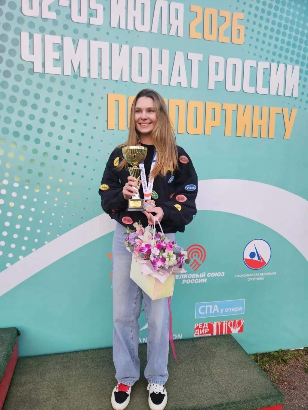 Курянка Софья Могилевская взяла бронзу чемпионата России по стендовой стрельбе