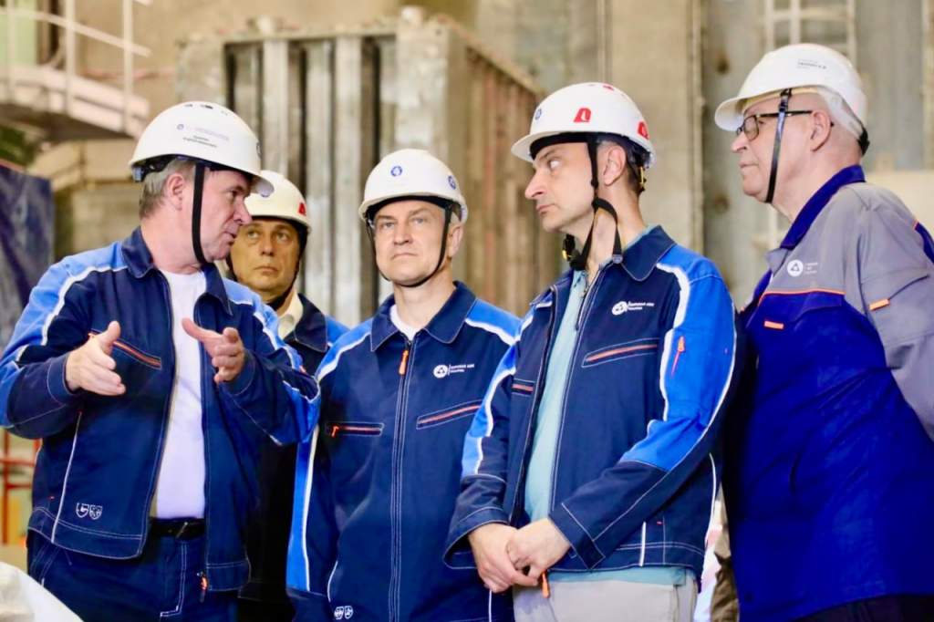 Первый замгубернатора впервые посетил стройку Курской АЭС-2