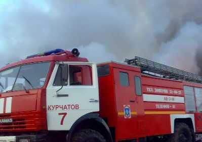 В Курской области при пожаре спасли и эвакуировали 15 человек