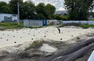 Появились первые кадры со стройплощадки Бегового центра ВФЛА в Курске