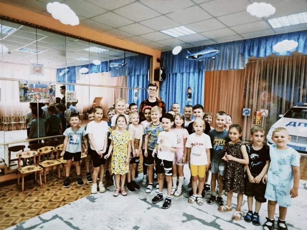 Курский лицеист рассказал детсадовцам об озере Байкал