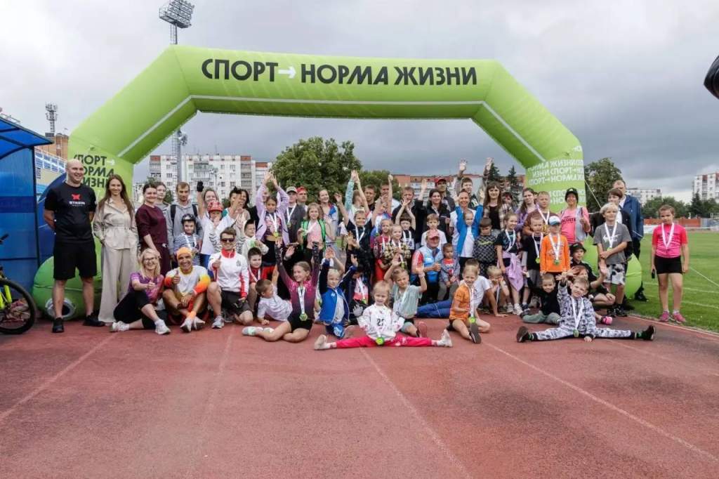 В Курске фестиваль «Дуатлоша» собрал почти 100 юных спортсменов