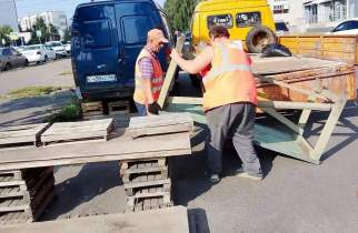 В Курске после жалоб горожан убрали незаконный рынок на Студенческой