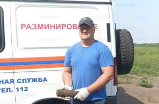 Опасную находку времён ВОВ уничтожили на полигоне под Курском