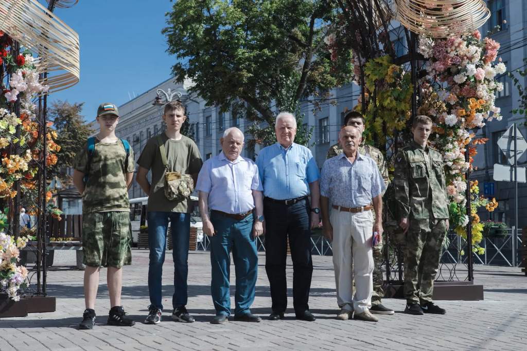 Делегация кадетов из Ессентуков прибыла в Курск с дружеским визитом