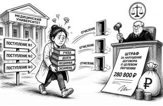 Отчисленная студентка вернет курскому медуниверситету 280 тысяч рублей