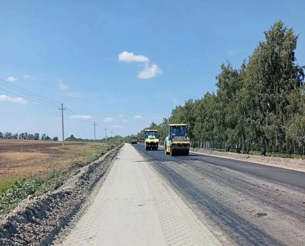В Курской области строят новую дорогу к плодохранилищу