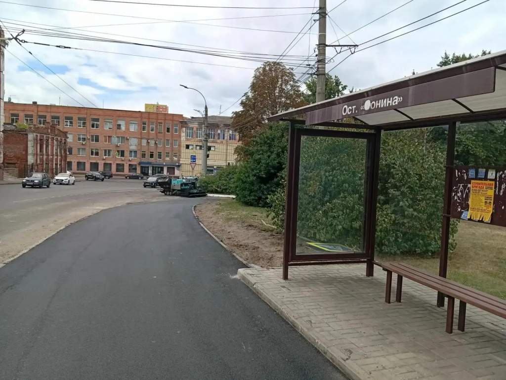Власти Курска объяснили, почему на улице Сонина не меняют бордюры