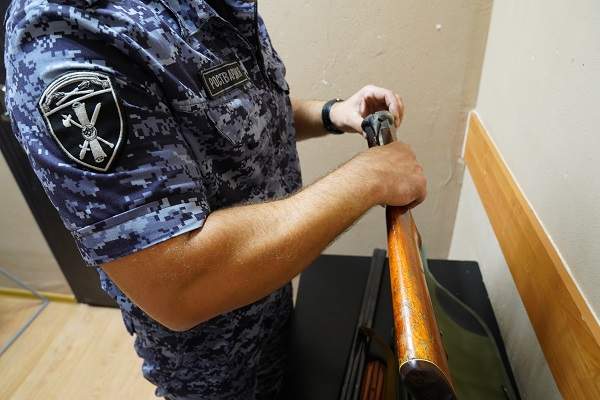 В Курской области за неделю изъяли 9 единиц оружия