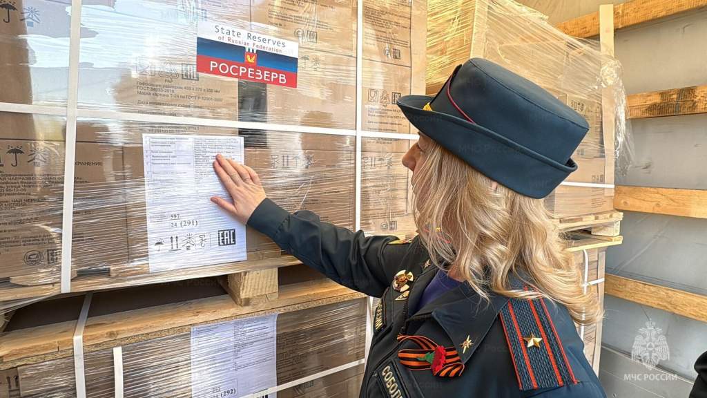 В Курскую область доставили более 13,5 тысячи тонн гуманитарной помощи