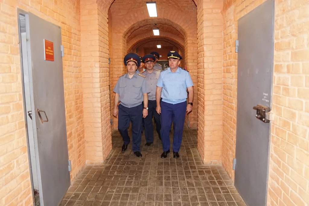 Прокурор Курской области проверил условия в СИЗО‑1