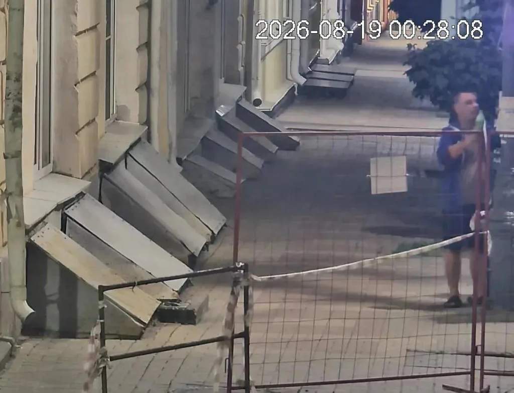 Мэр Курска ославил расклейщика объявлений, попавшего на камеры