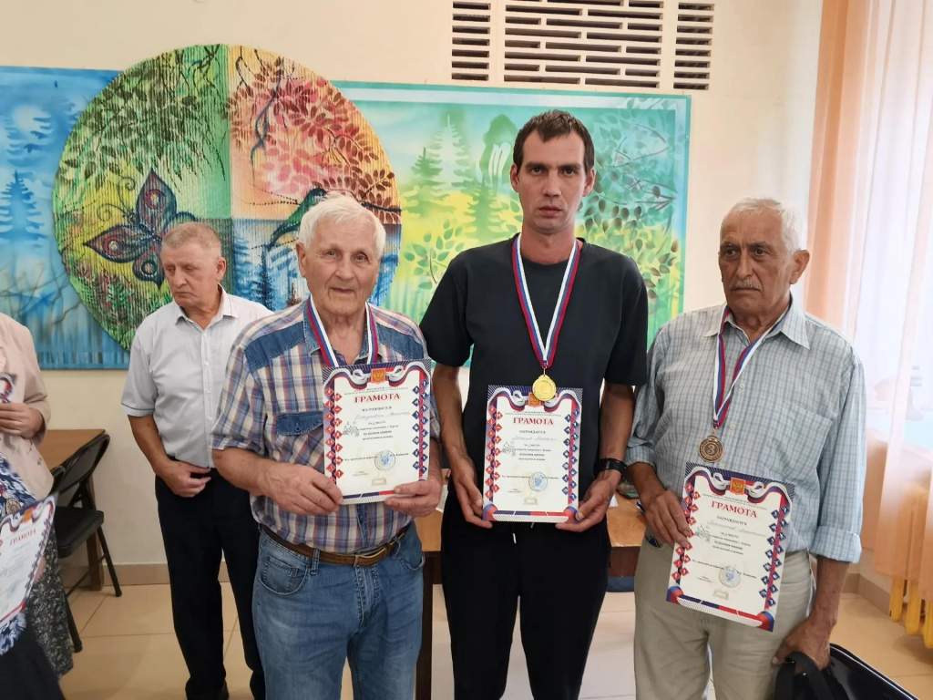 В Курске назвали победителей городского чемпионата по русским шашкам