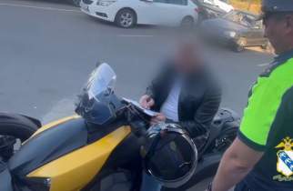 В Курске по видео из соцсетей нашли мотоциклиста-нарушителя