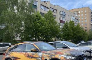 Житель Льгова не снял тонировку и получил штраф за неповиновение полиции