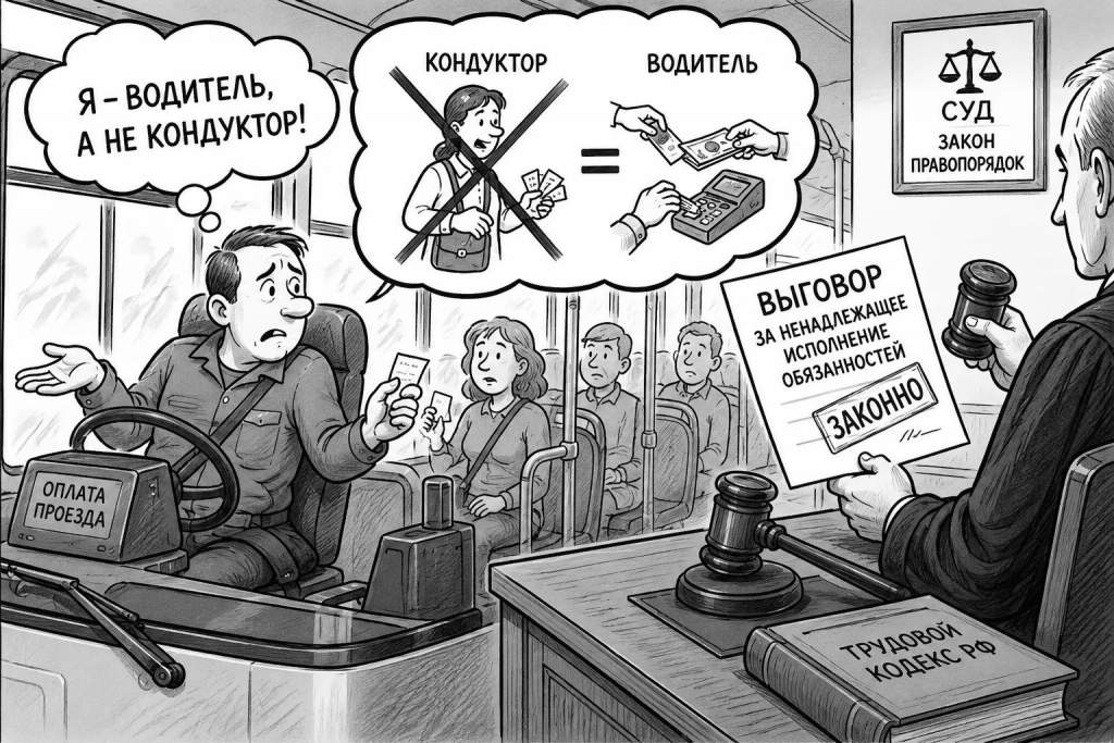 В Курске водитель троллейбуса не смог оспорить выговор за хищение выручки