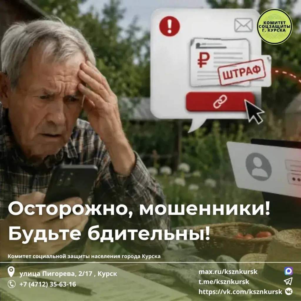 Аферисты пугают курских дачников штрафами от Росреестра