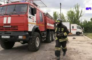 В Курской области определили лучшего добровольного пожарного