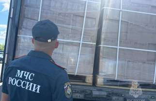 В Курскую область прибыла 525‑я гуманитарная колонна с чаем и маслом