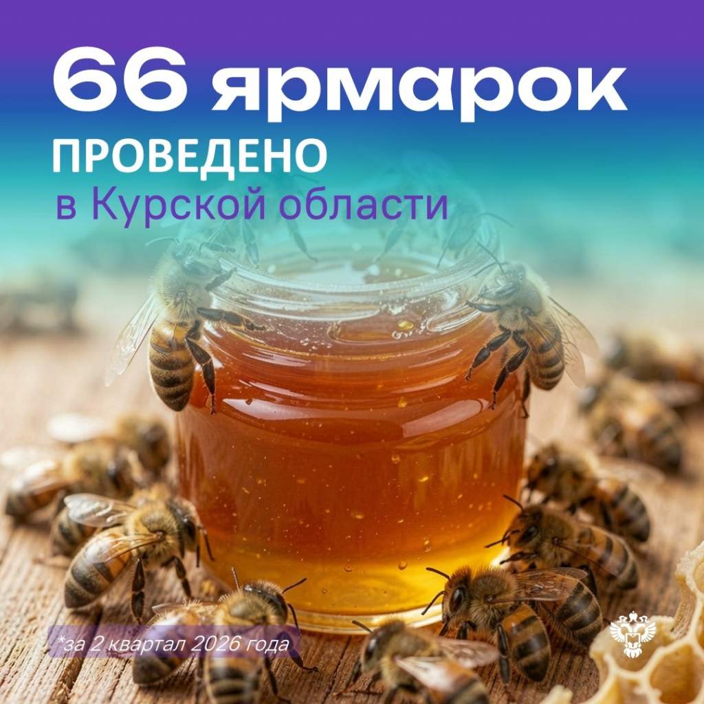 В Курской области за квартал провели 66 ярмарок на 4345 торговых мест