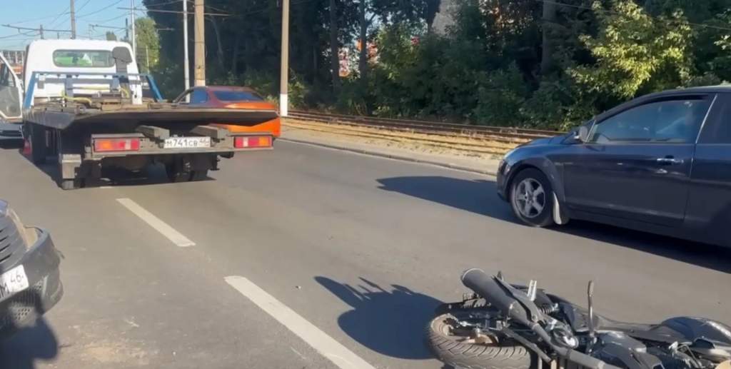 В Курске 16-летний мотоциклист ранен в ДТП