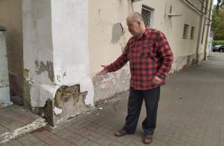 В Курске с векового дома пропала памятная табличка о паводке 1970 года