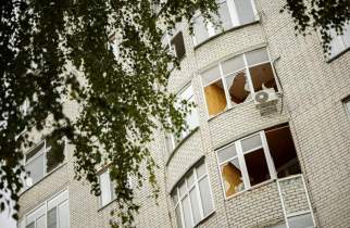 Хинштейн и Маслов осмотрели пострадавшие от крылатой ракеты ВСУ объекты