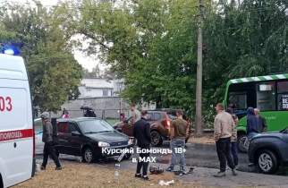В Курске дети на квадроцикле спровоцировали ДТП с двумя автомобилями
