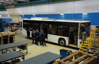 В Курске протестируют газомоторный автобус «ЛОТОС»