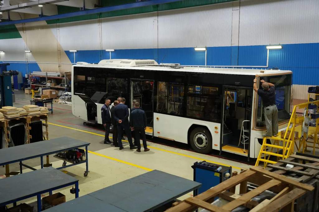 В Курске протестируют газомоторный автобус «ЛОТОС»