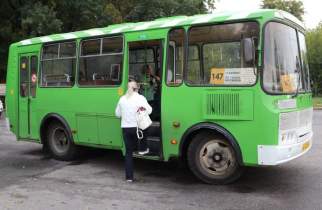 В Курской области проверили работу автобусов в Халино