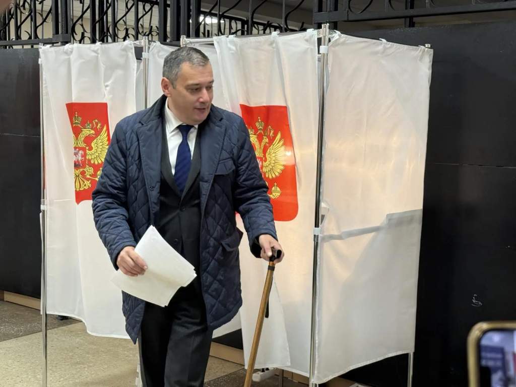 Хинштейн проголосовал на выборах в Госдуму и региональный парламент