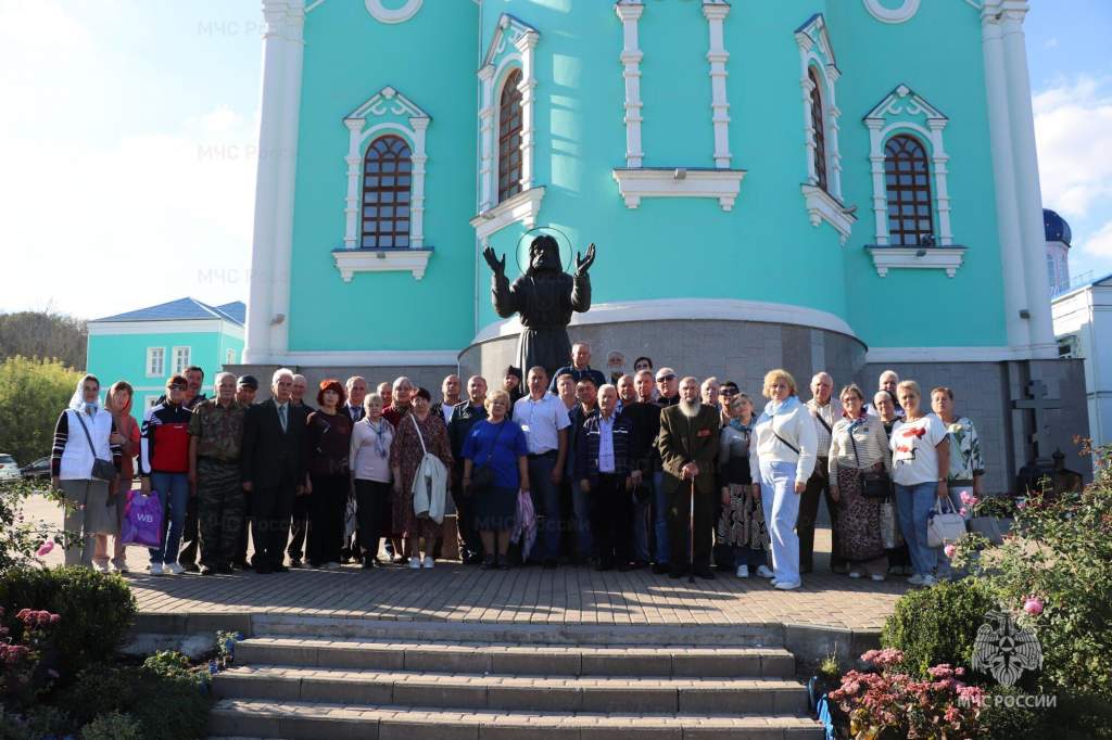 В Курск с визитом прибыли белгородские ветераны пожарной охраны