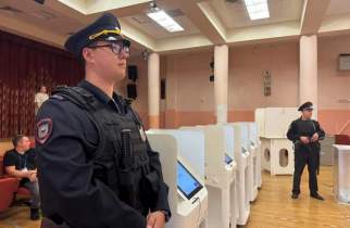 Курская полиция обеспечила безопасность на выборах в Единый день голосования