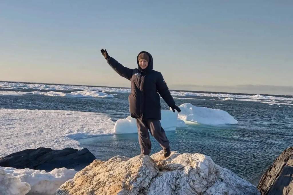 Курская школьница побывала в экспедиции на мысе Челюскин