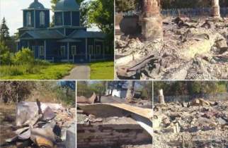 Удар ВСУ полностью уничтожил уникальный храм 1844 года в Курской области