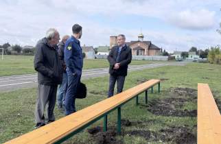 В Курской области "обезвредили" опасный стадион