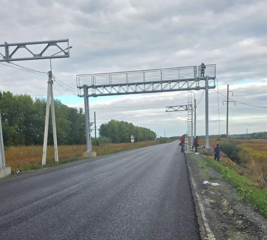 В Курской области заработал новый пункт весогабаритного контроля