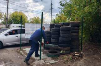В Курске стартовала акция по сбору старых шин: их переработают в топливо
